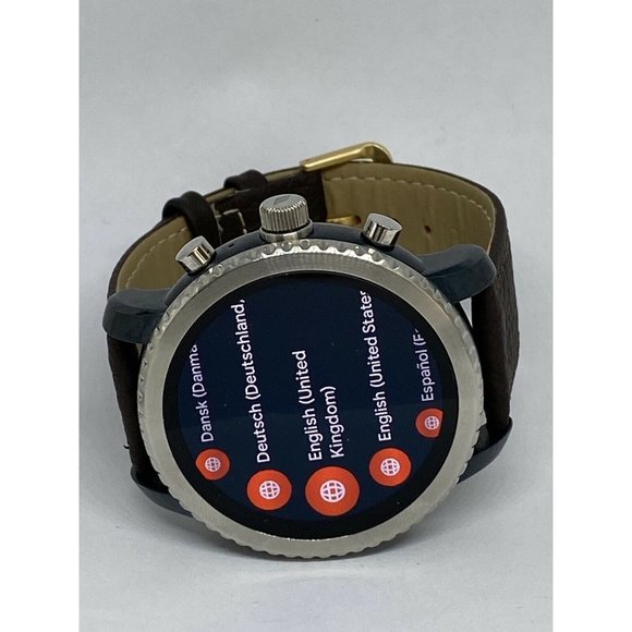 Fossil Gen 3 Authentic Genuine Smart Watch Custom Band FTW4004 DC790